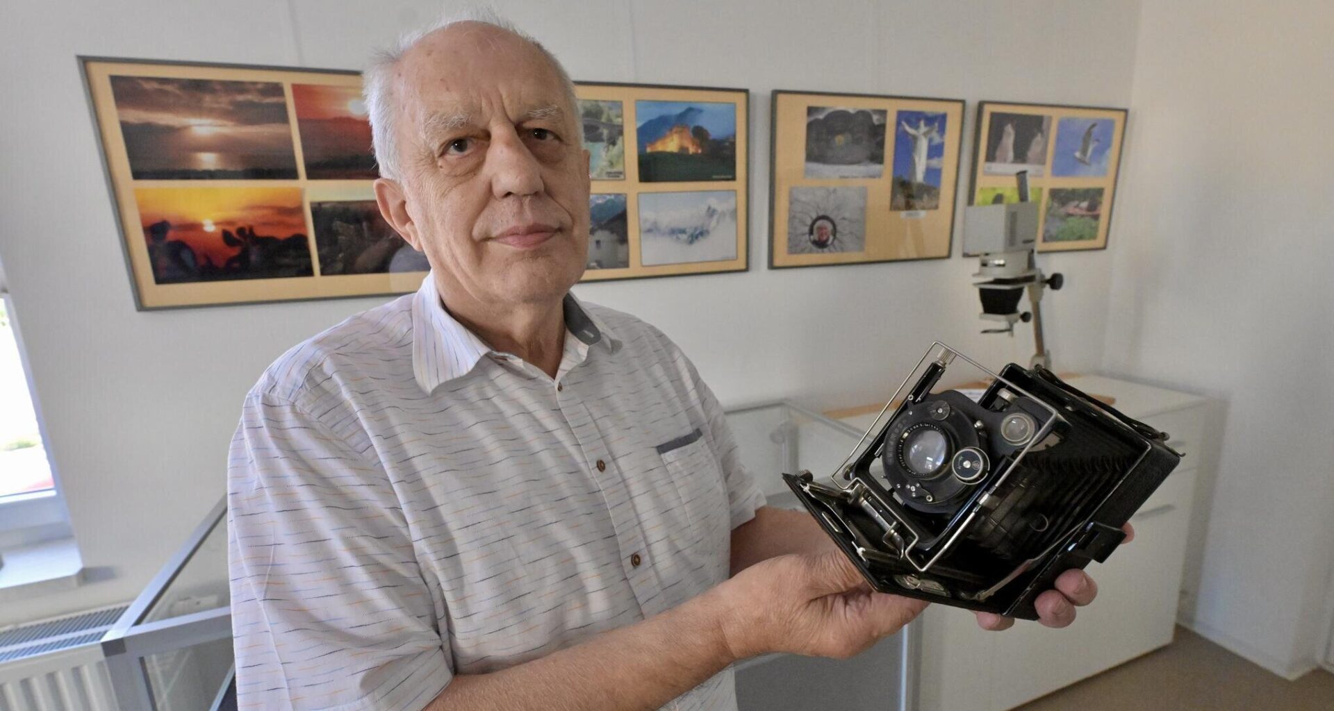 „Weglassen ist die größte Kunst“ – Ausstellung im Erzgebirge zeigt Fotos und Kameras