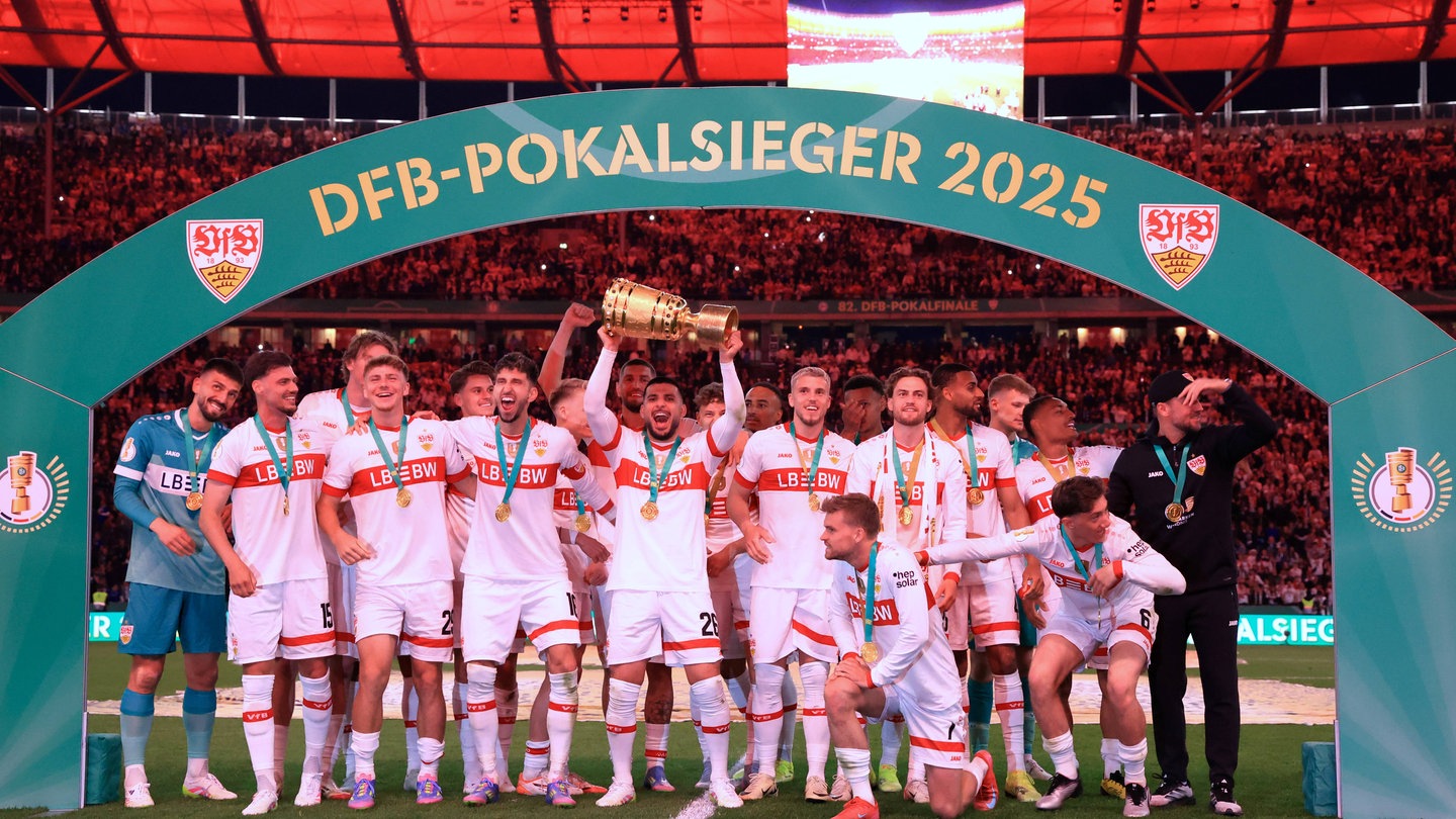 Liveblog zum Nachlesen: VfB Stuttgart ist DFB-Pokalsieger 2025 - Fußball
