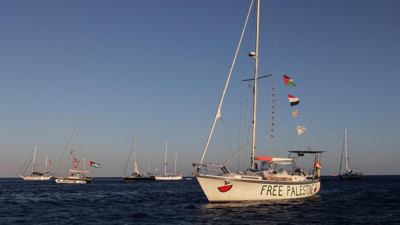 Gazastreifen: Israels Marine stoppt Schiffe der Gaza-Hilfsflotte