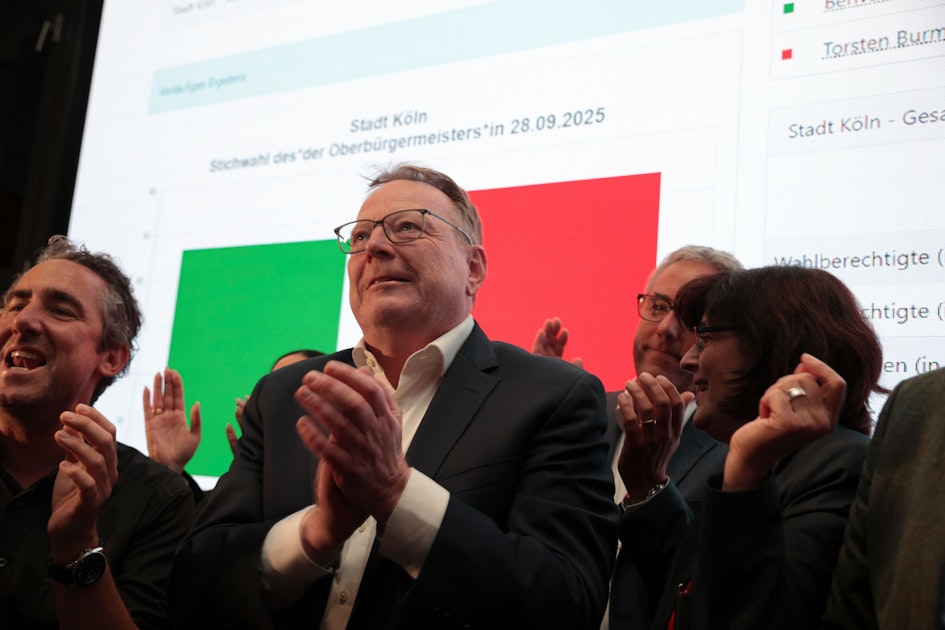 Neuer OB für Köln: Torsten Burmesters langer Lauf zum Wahlsieg