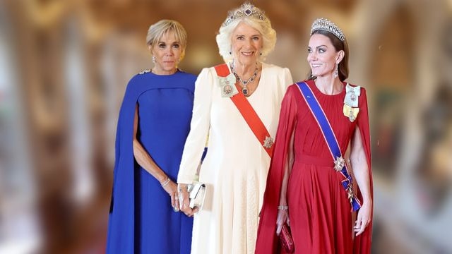  Raffinierter Schachzug: die Mode-Sprache von Kate, Camilla & Brigitte Macron 