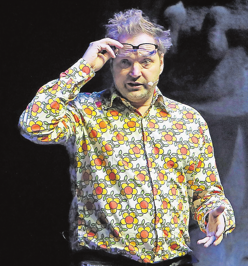 „Schöne neue Welt – Welcome to Hell“ heißt es eine Woche später, am 12. Oktober, bei Paul Panzer, ebenfalls in der Mercatorhalle.