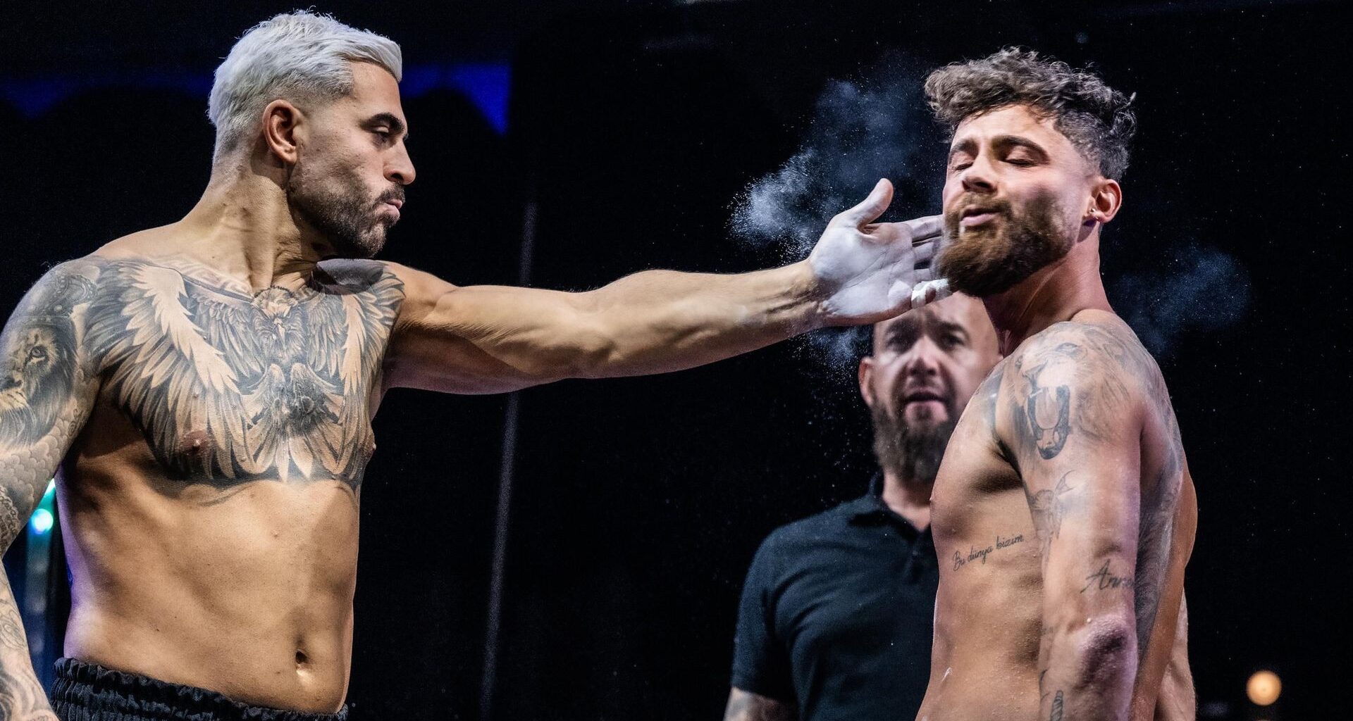 Mou Naksh und Umut Tekin bei "The Ultimate Hype", Oktober 2025