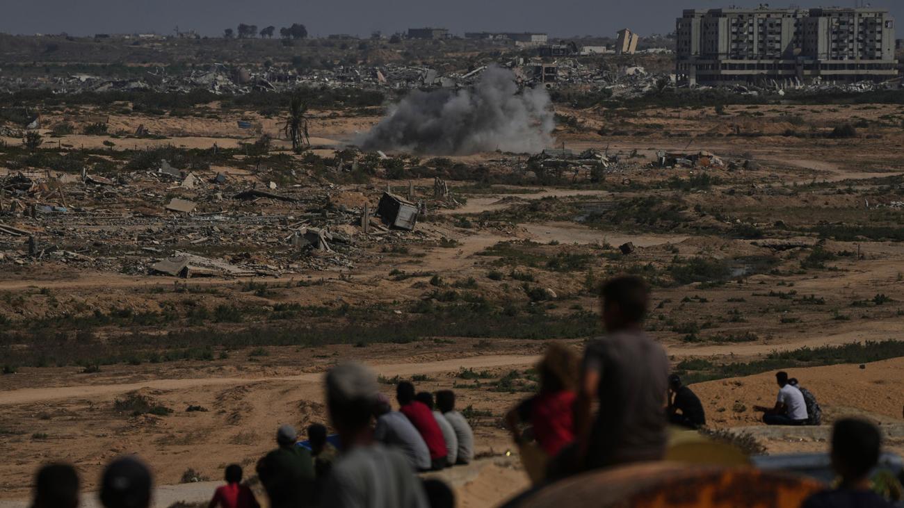 Gazakrieg: Israel billigt laut Trump Demarkationslinie für Truppenabzug