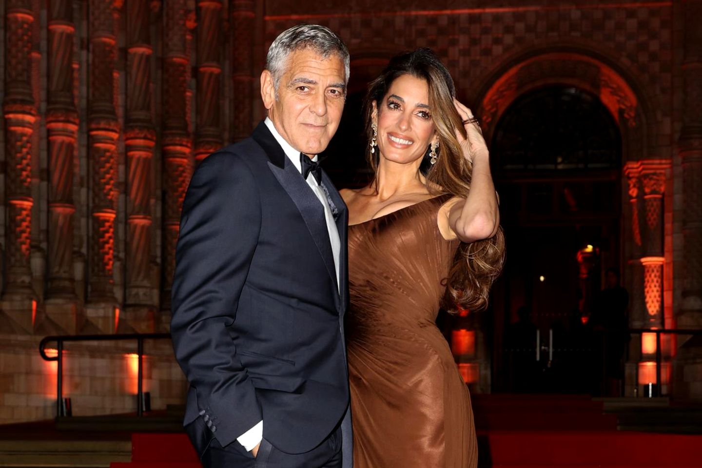 Amal und George Clooney