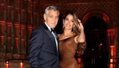 Amal und George Clooney versprühen Old-Hollywood-Glamour in London