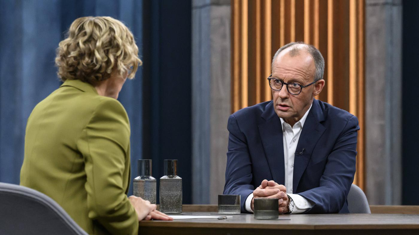 Merz spricht sich bei „Caren Miosga“ für Pflichtjahr in Wehrdienstdebatte aus