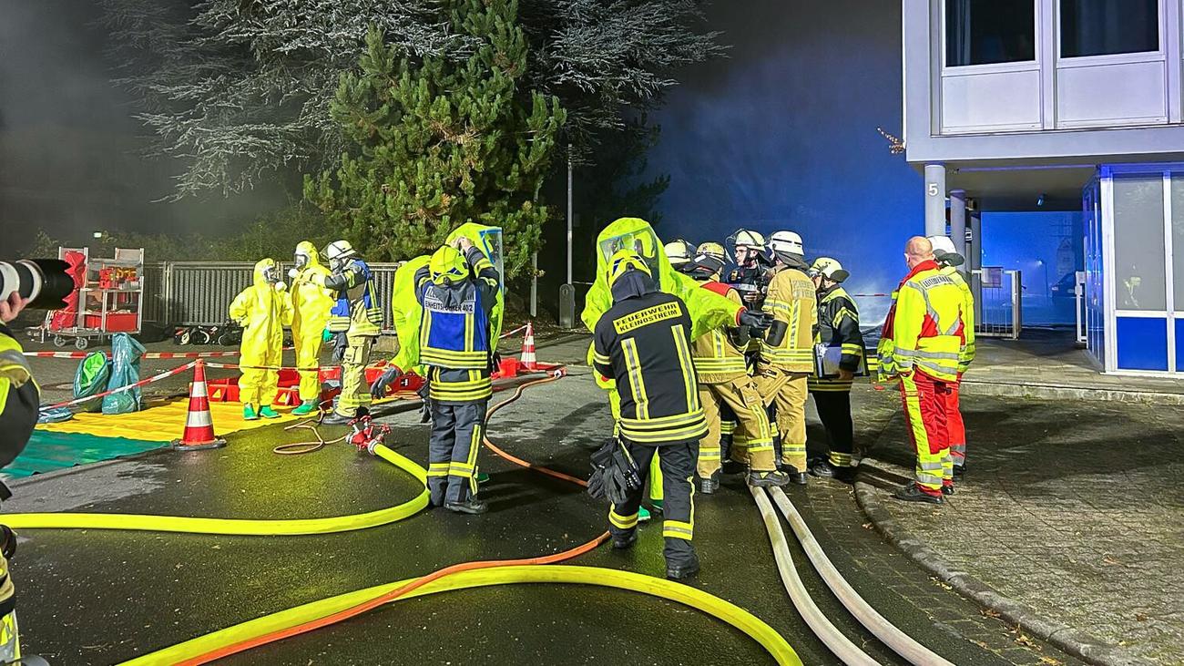 Störfall: Gaswolke zieht nach Chemieunfall über Stadtgebiet von Aschaffenburg