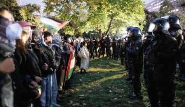 7. Oktober: Polizei löst verbotene antiisraelische Demonstration in Berlin auf