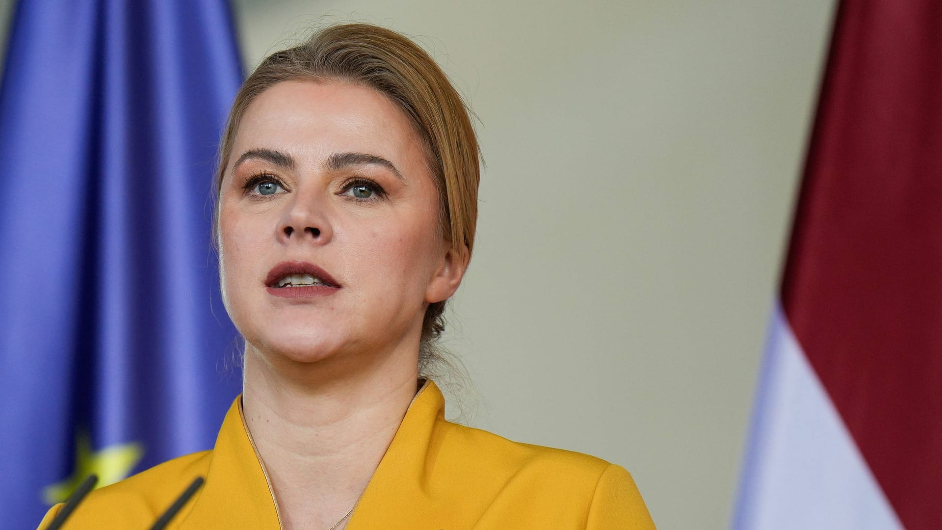 Evika Siliņa: Sie ist die lettische Premierministerin.