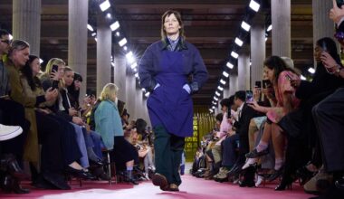 Sandra Hüller auf der Fashion Week: Rettet die Schürze