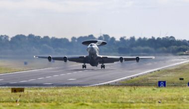 Geilenkirchen bei Aachen: Entwarnung auf Nato-Flugplatz: Keine Drohne