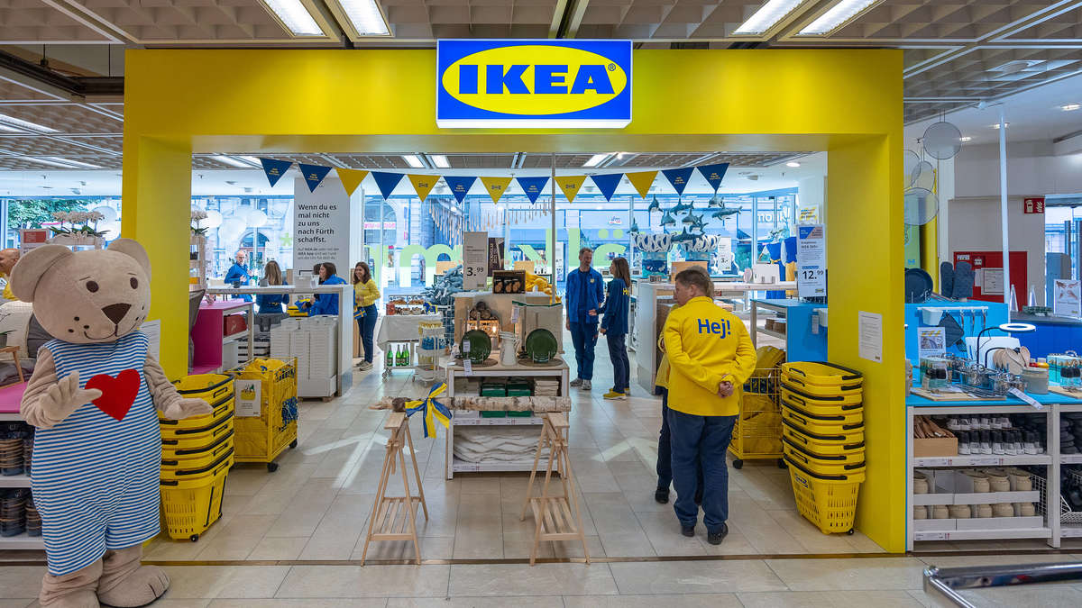 Neuer Ikea-Pop-up-Store in bayerischer Großstadt eröffnet