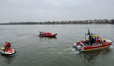 FW-BN: Wasserrettung auf dem Rhein