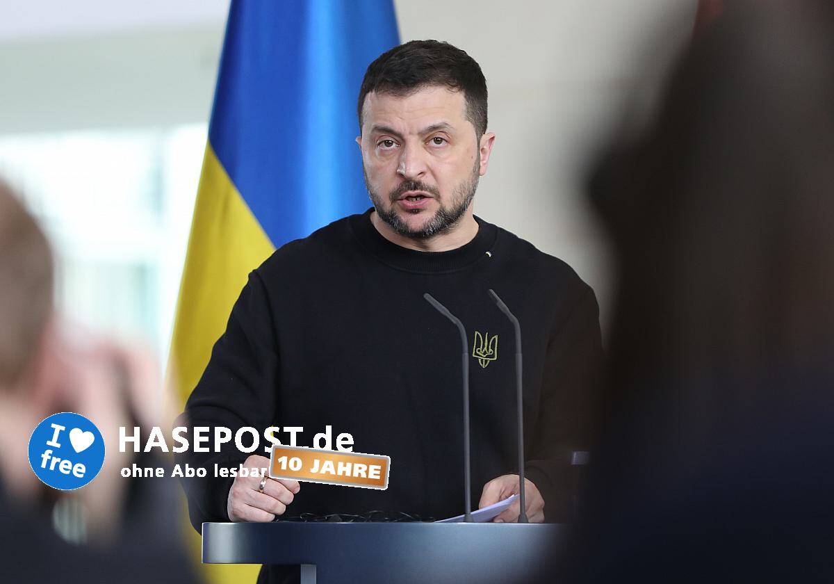 Selenskyj bittet Trump um Hilfe für Frieden in der Ukraine