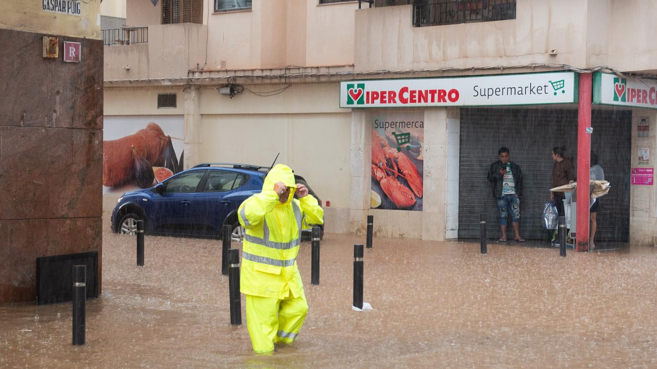 Unwetter: Überschwemmungen legen Verkehr auf Ibiza und Formentera lahm