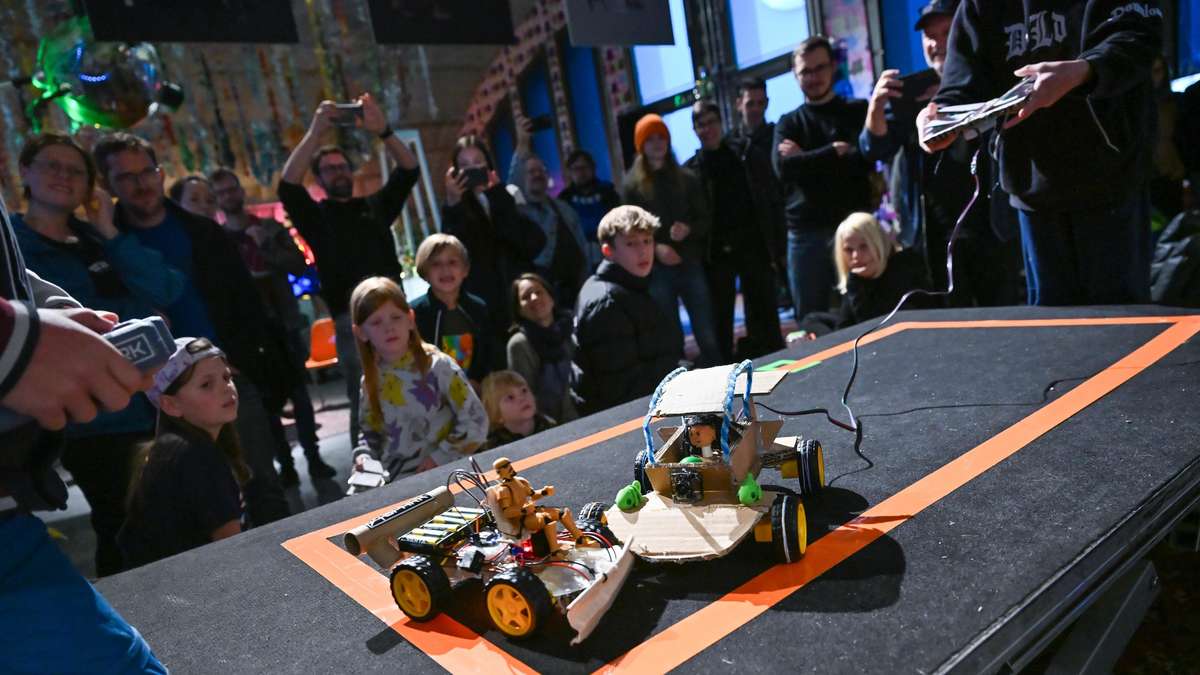 Make Rhein-Main begeistert Besucher mit Roboter-Wettkampf