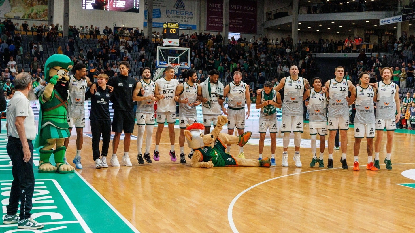 Vom Absturz zum Höhenflug: Gladiators Trier mischen die BBL auf