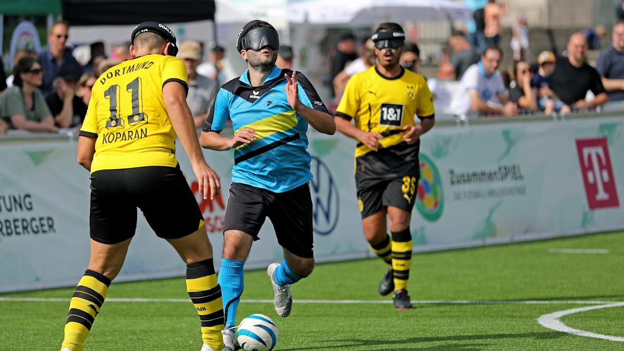 Blindenfußball-Bundesliga: Hier ist Dortmund schon Meister | Fußball
