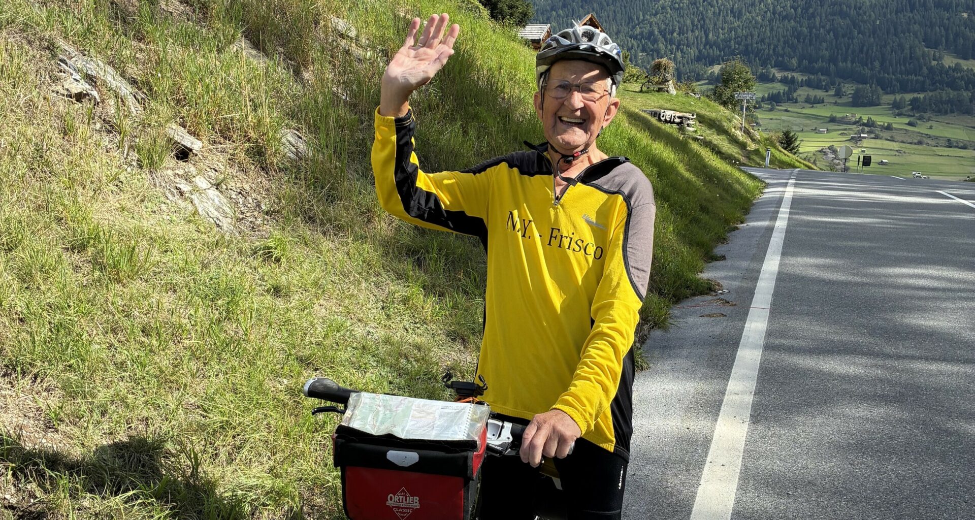 88- Jähriger Klemens Wittig überquert die Alpen in zwölf Tagen