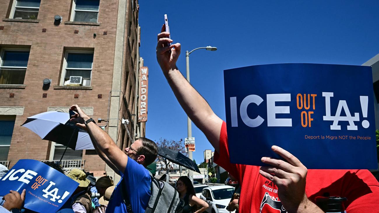 Einwanderungsbehörde ICE: Los Angeles ruft wegen ICE-Razzien gegen Migranten Notstand aus