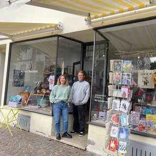 Buchfink ist ein Trierer Kinderbuchverlag mit eigener Buchhandlung. (Foto: SWR) Buchfink ist ein Trierer Kinderbuchverlag mit eigener Buchhandlung.