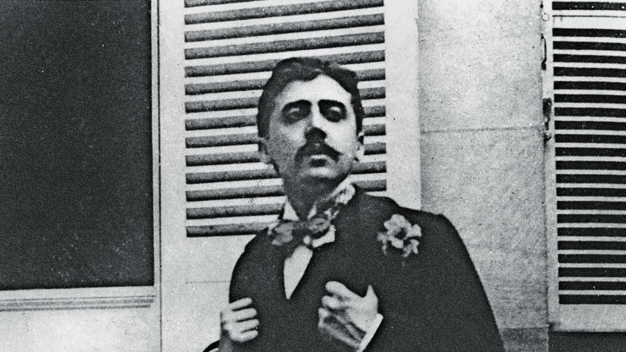 Der französische Schriftsteller Marcel Proust im Jahr 1910
