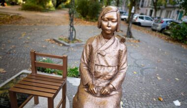„Trostfrauen“-Denkmal in Berlin-Mitte muss weg