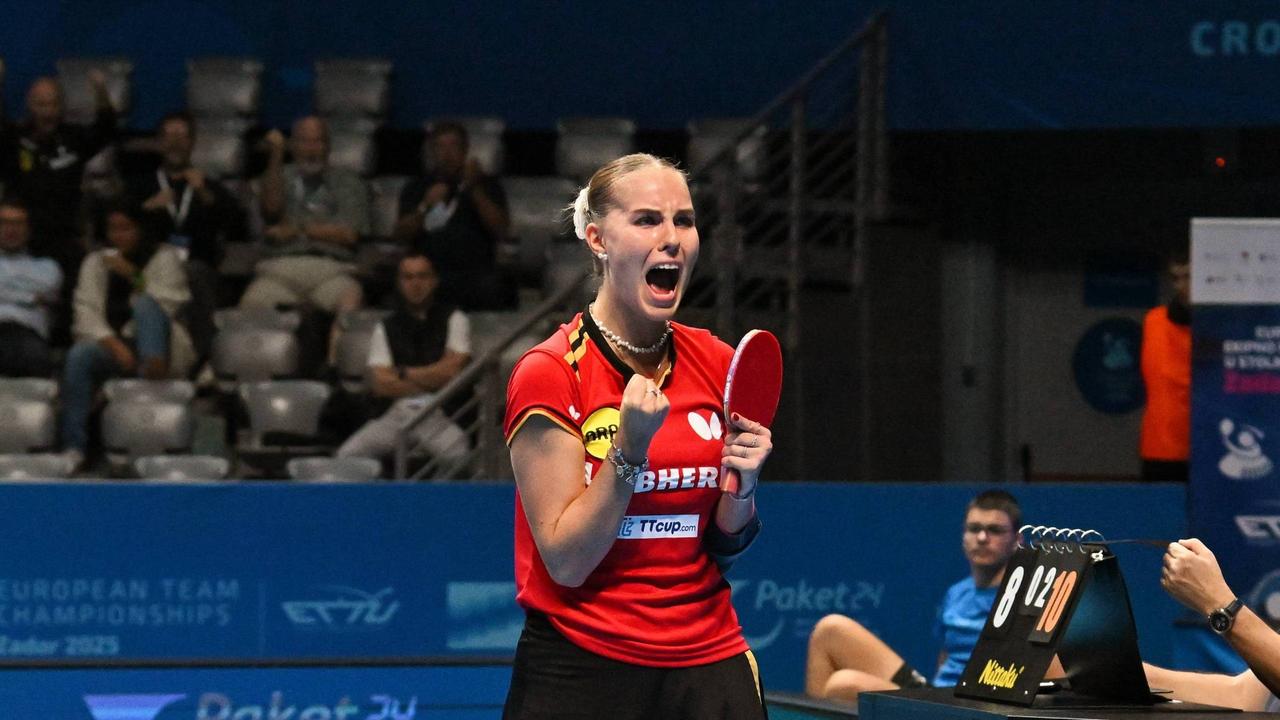 Tischtennis-EM: Männer und Frauen haben Medaille sicher