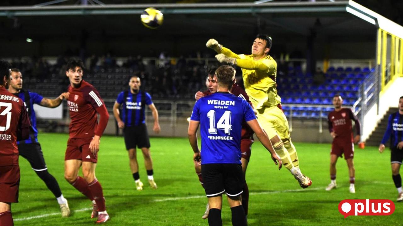 Remis in letzter Sekunde: SpVgg SV Weiden holt 0:2-Rückstand auf
