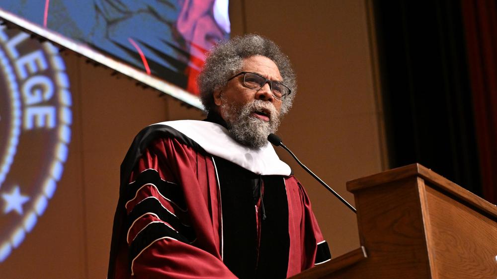 Proteste in den USA: Der Starphilosoph und Theologe Cornel West, hier bei einer Festrede am Morehouse College in Atlanta