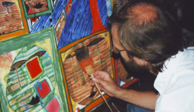 Gänsehaut-Geschichte - Ralf Wittig: „Das Hundertwasser-Bild hat bei mir im Atelier geweint“