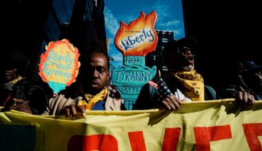 USA: Massenproteste gegen Trump beginnen in Tausenden Städten