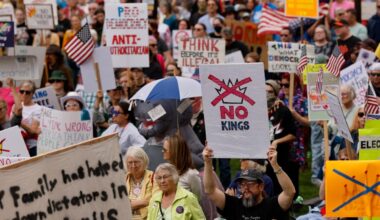"No Kings"-Proteste: Demonstrationen gegen Trump in vielen US-Städten