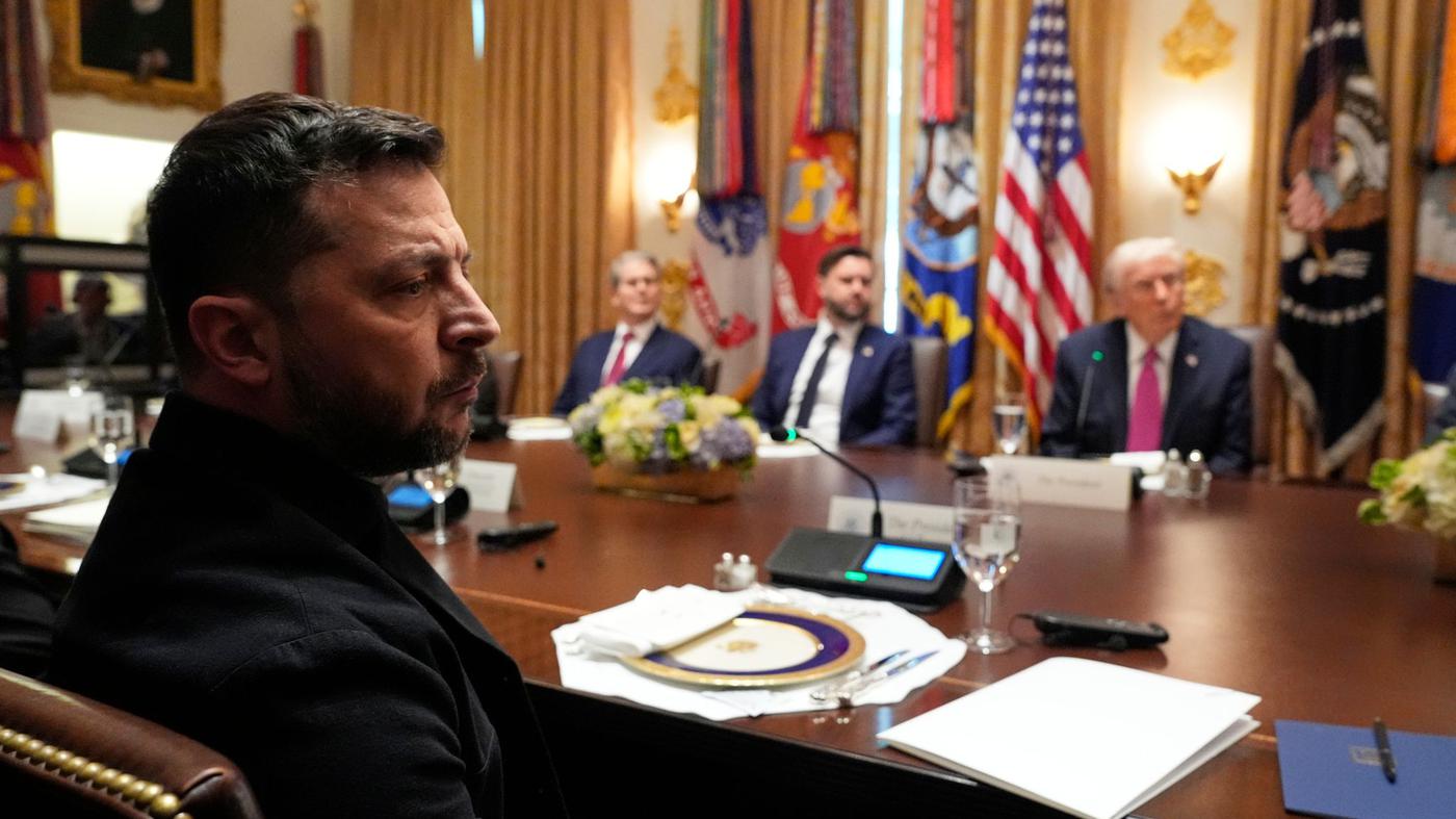 Beim jüngsten Trump-Selenskyj-Treffen gab es offenbar wieder Streit
