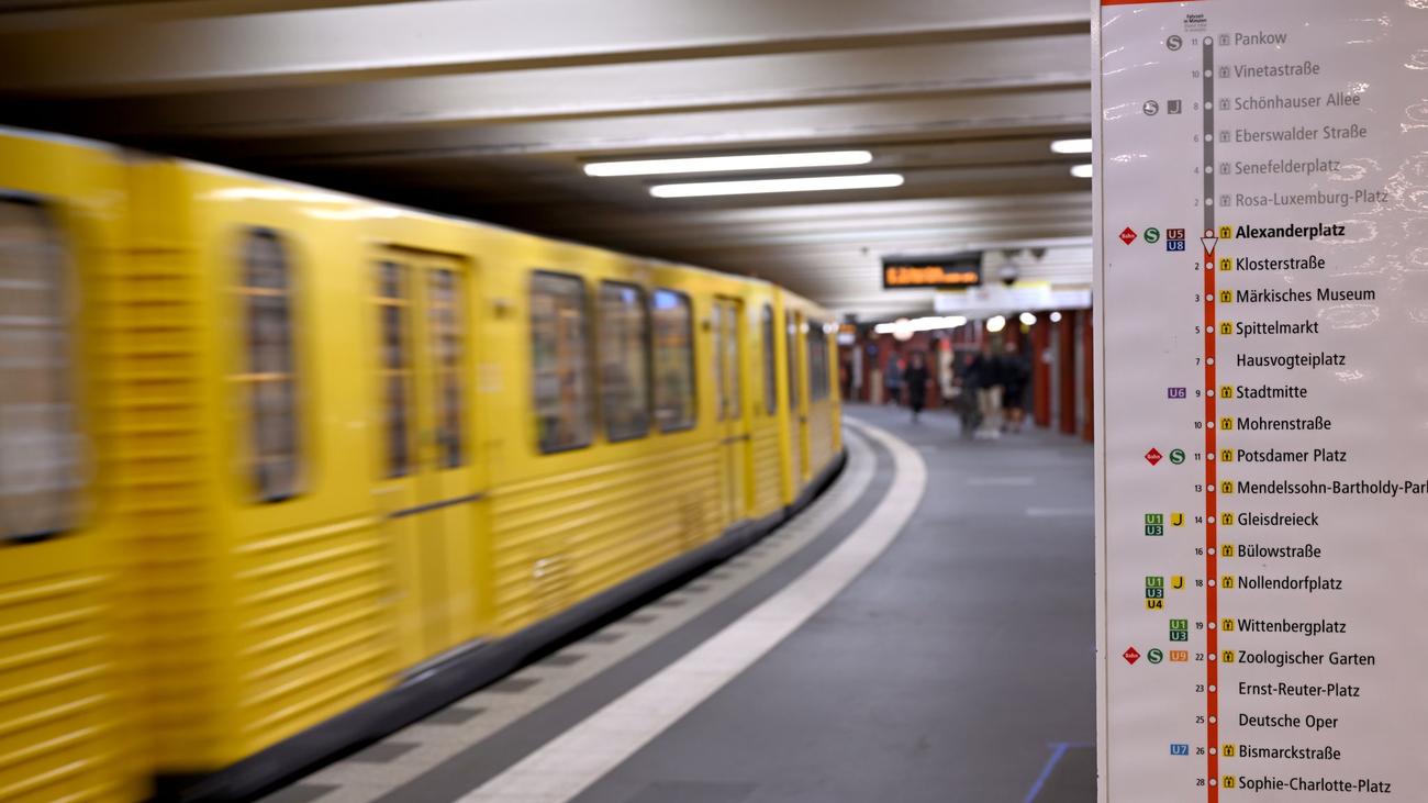 U-Bahn in Berlin: U2 ab heute zwischen Senefelderplatz und Stadtmitte gesperrt