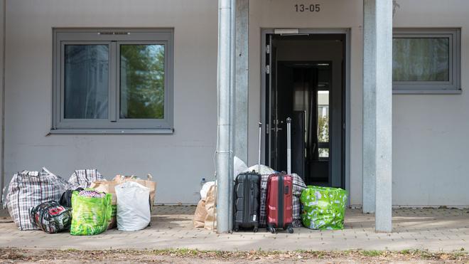 Migration: Flüchtlinge aus der Ukraine müssen sich in der Landesaufnahmestelle in Lebach anmelden und registrieren, bevor sie in die Kommunen gehen. (Archivbild)