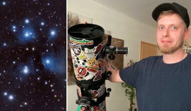 Fotograf gelingt bei eisiger Kälte Aufnahmen vom Komet – so sieht er aus