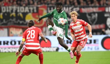 Bundesliga, 8. Spieltag – Freitag : Bremen siegt mit spätem Treffer gegen Union