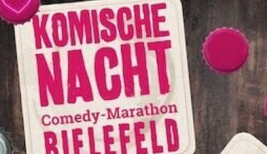 Komische Nacht: Wir verlosen Karten für Bielefeld