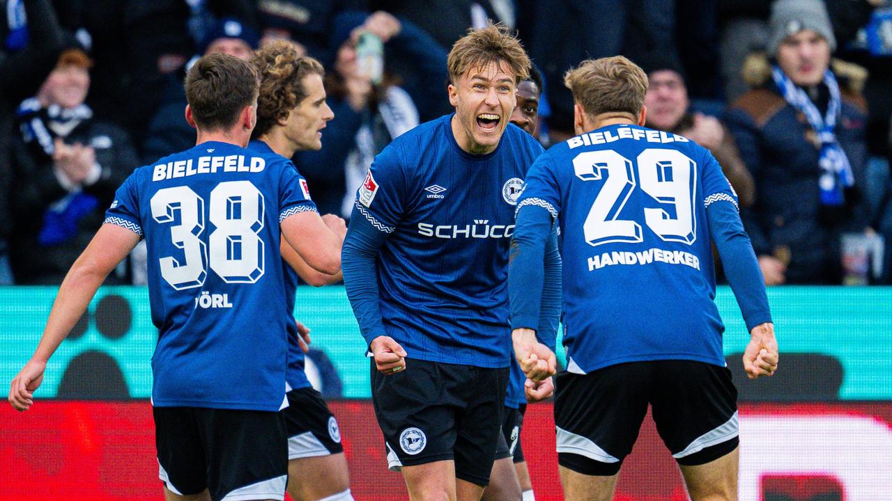 2. Bundesliga: Bielefeld stürzt Spitzenreiter Elversberg