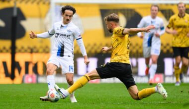 2. Bundesliga: Paderborn springt in Dresden auf einen Aufstiegsplatz