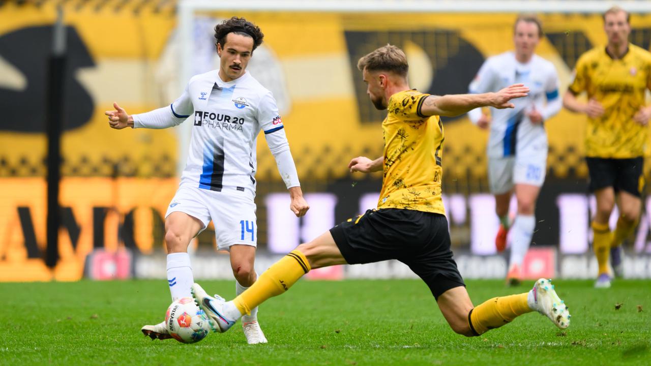 2. Bundesliga: Paderborn springt in Dresden auf einen Aufstiegsplatz