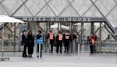 Zwei Verdächtige nach Diebstahl im Pariser Louvre festgenommen