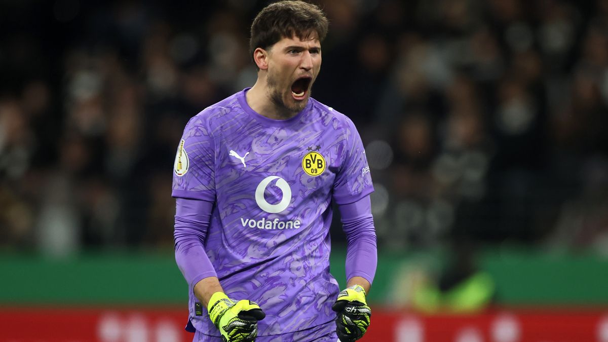 BVB, Noten und Einzelkritiken von Borussia Dortmund gegen Eintracht Frankfurt: Gregor Kobel schon vor dem Elfmeterschießen bockstark - Aaron Anselmino überzeugt erneut