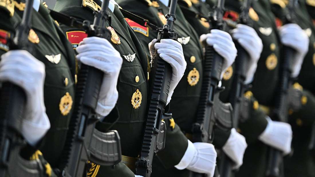 Militärparade China