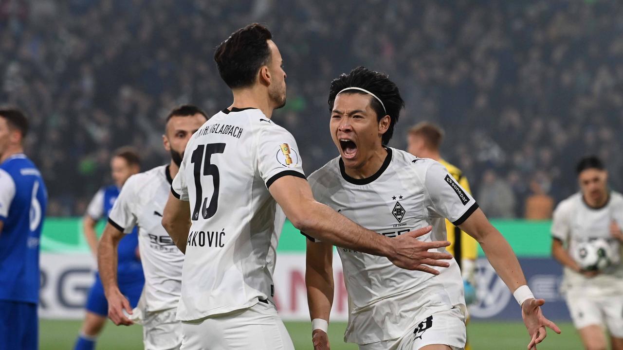 DFB-Pokal: Gladbach schießt sich gegen KSC den Liga-Frust von der Seele