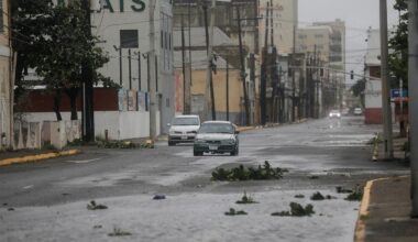 Umweltkatastrophe: Hurrikan Melissa trifft in Jamaika auf Land