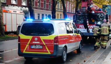 FW-E: Person von Regionalzug erfasst - Einsatz am Bahnhof Essen-Kray Nord