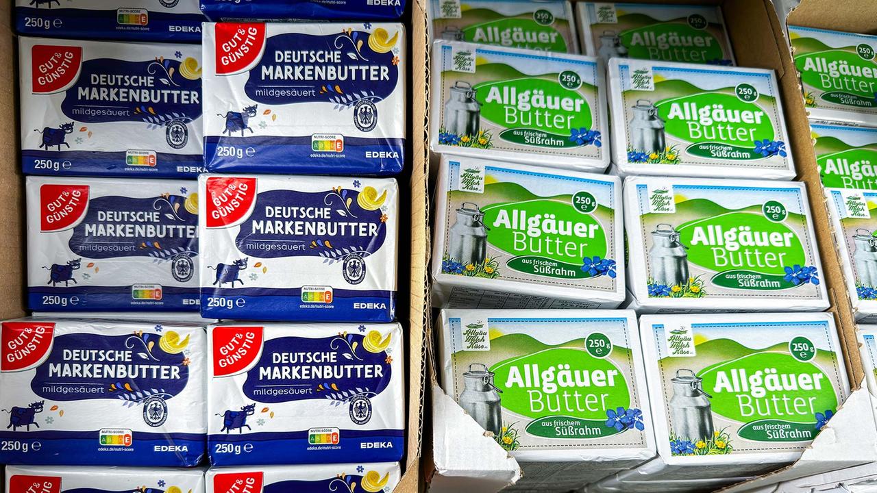 Butter so günstig wie seit über zwei Jahren nicht mehr